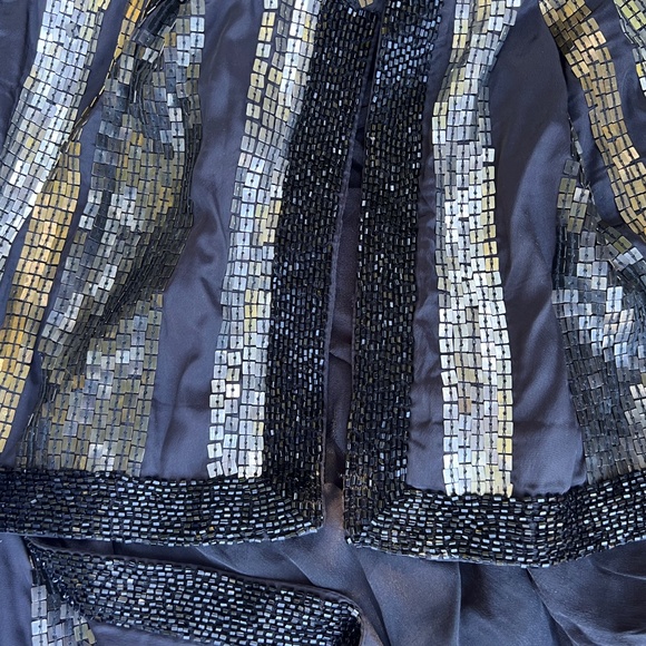 Free People Bianca beaded sequin jacket XS NWOT - Picture 6 of 7
